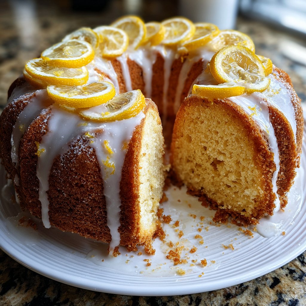 Zitronenkuchen aromatisch