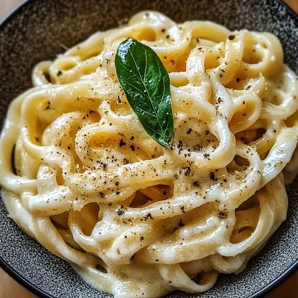 Cremige Nudeln in Käse-Sahne-Soße
