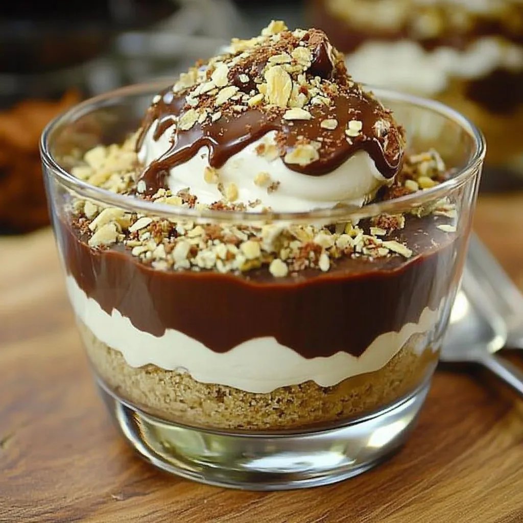 Dubai Schokoladen Dessert im Glas