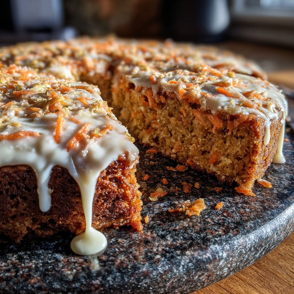 Karottenkuchen Mit Mandel Mehl
