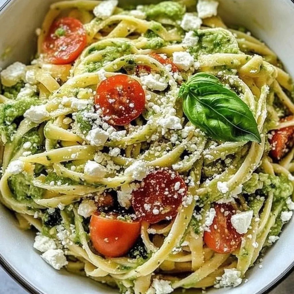 Cremige Avocado Pasta