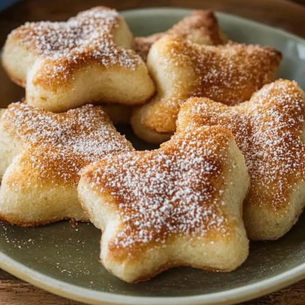 Schmandplätzchen mit Zimt