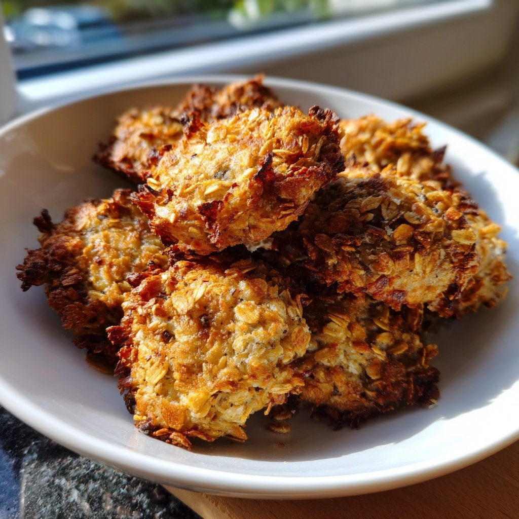 Gemüsefrikadellen mit Haferflocken