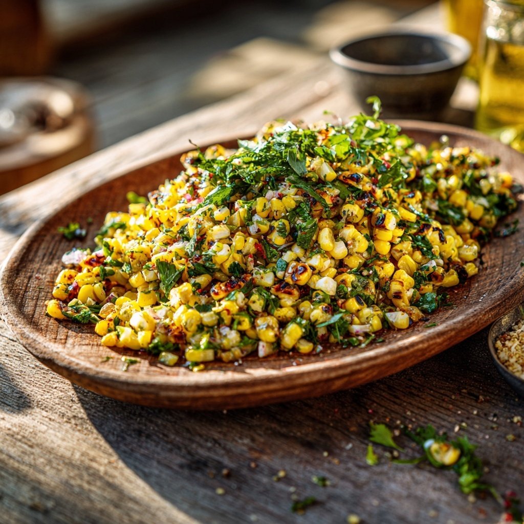 Grill Beilagen Mit Mais Salat