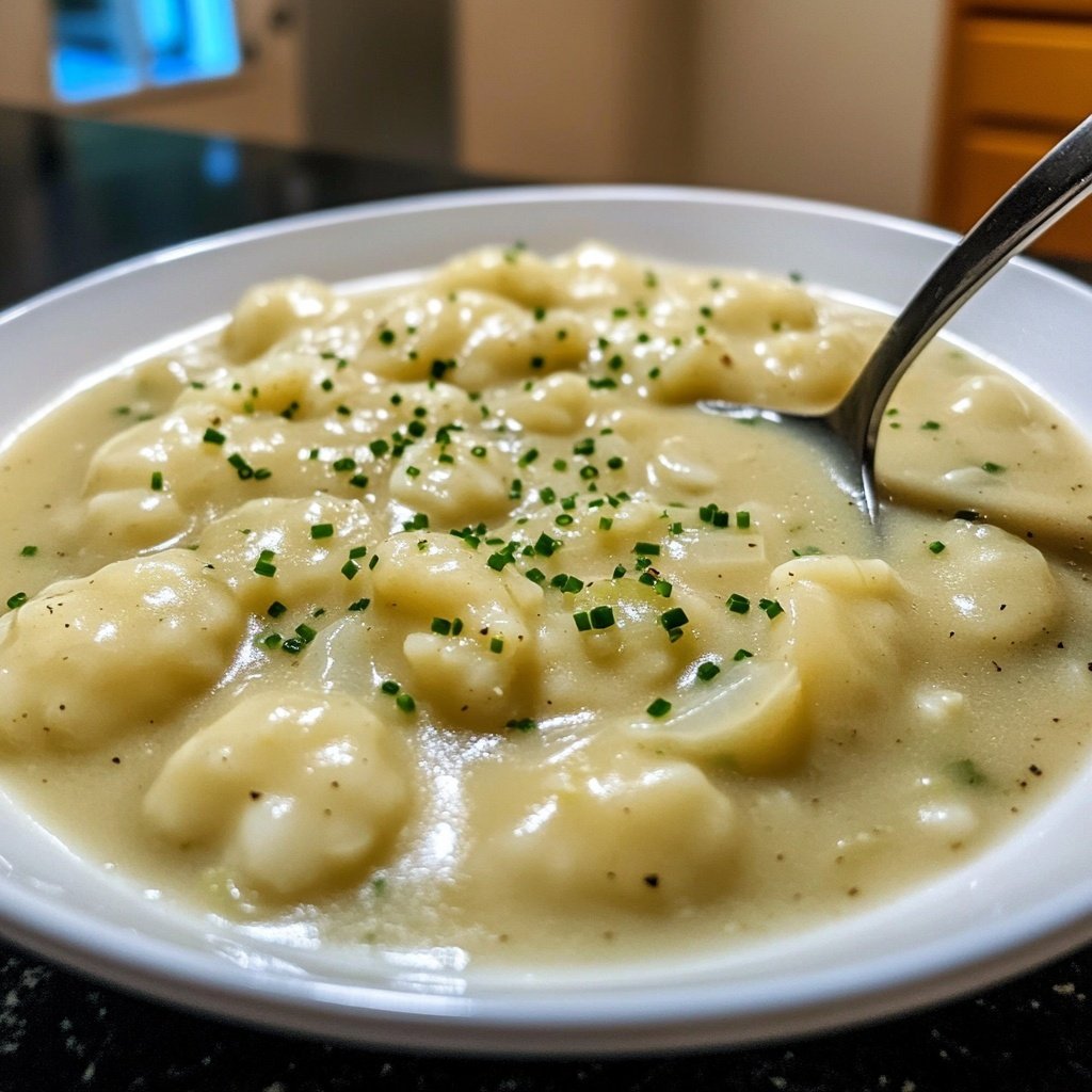 Cremige Blumenkohlsuppe mit einfachen Zutaten