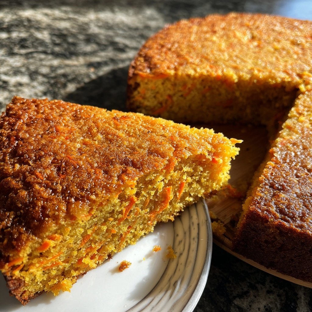 Gesunder Karottenkuchen ohne Zucker