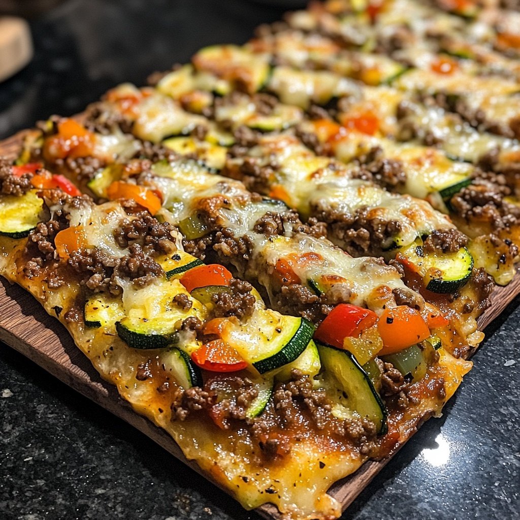 Hackfleisch Zucchini Pfanne