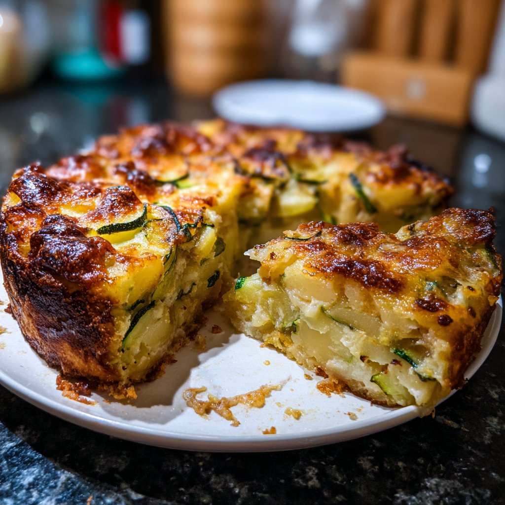 Kartoffelauflauf mit Zucchini