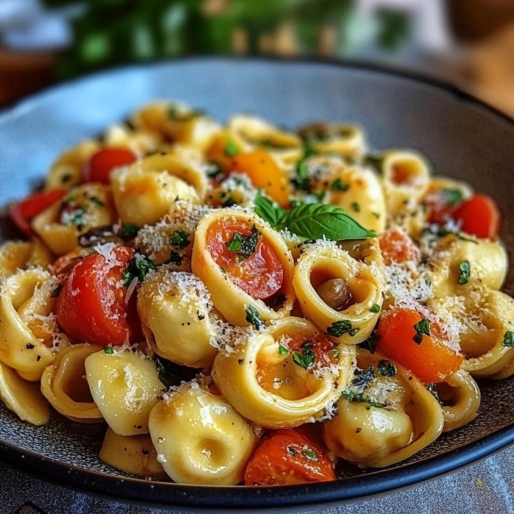 Tortellini-Pfanne mit Gemüse