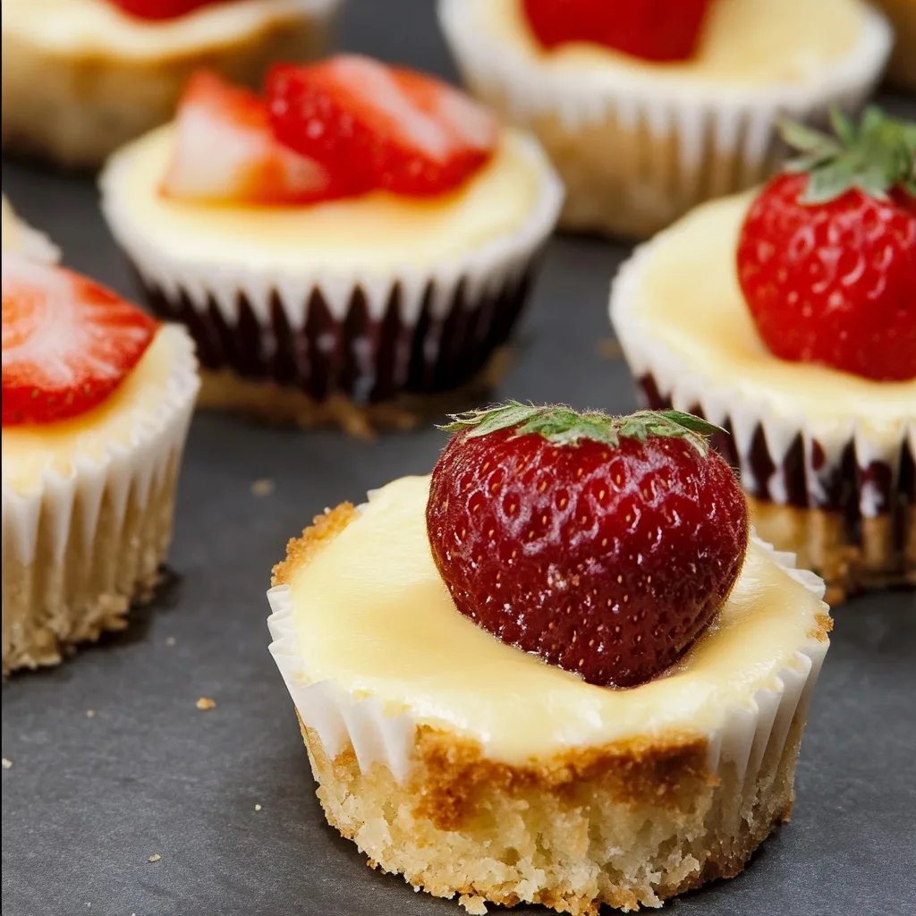 Einfache Mini-Käsekuchen