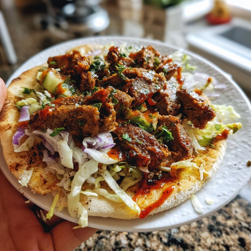 Döner mit Weißkohl