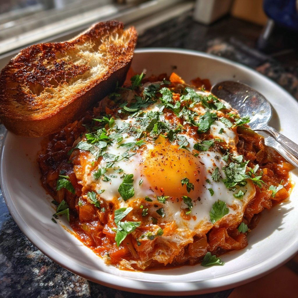 Shakshuka mit Chili