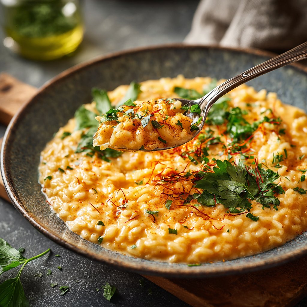 Risotto mit Safran