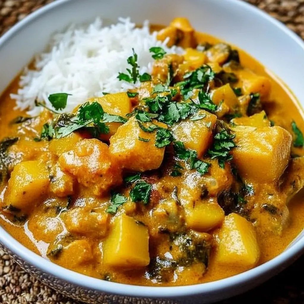 Süßkartoffel-Kichererbsen-Curry