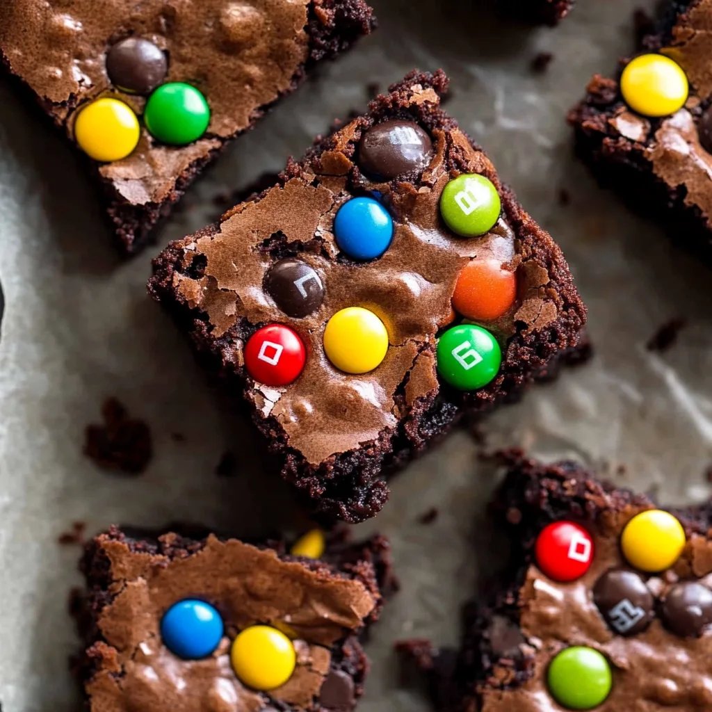 M&M Brownies