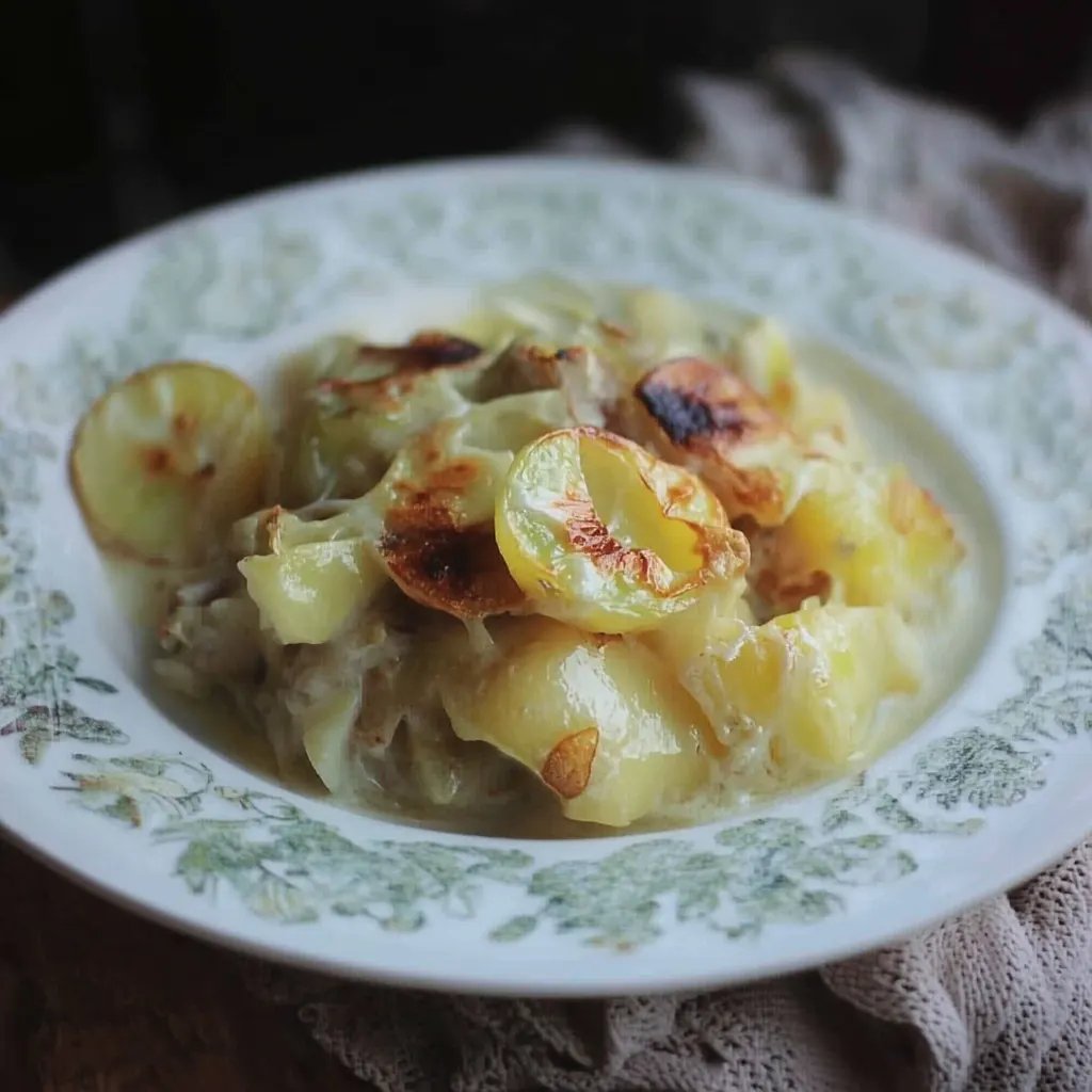 Spitzkohl-Kartoffel-Auflauf