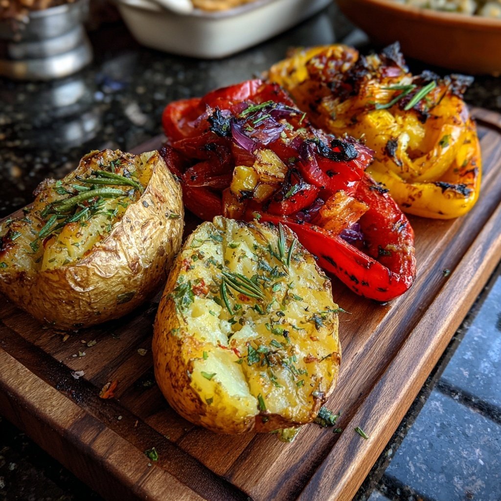 Grill Beilagen Mit Ofenkartoffeln