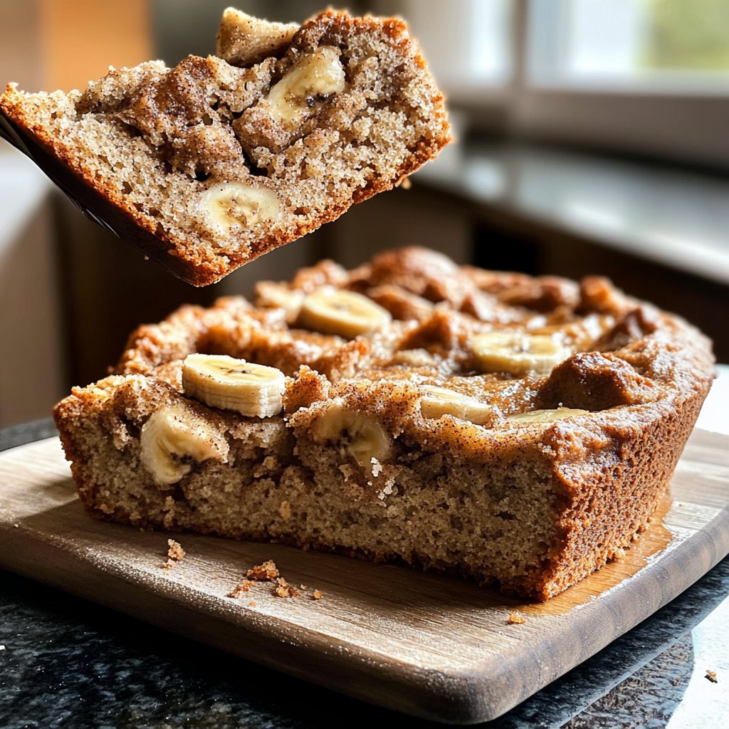 Bananenbrot aus reifen Bananen