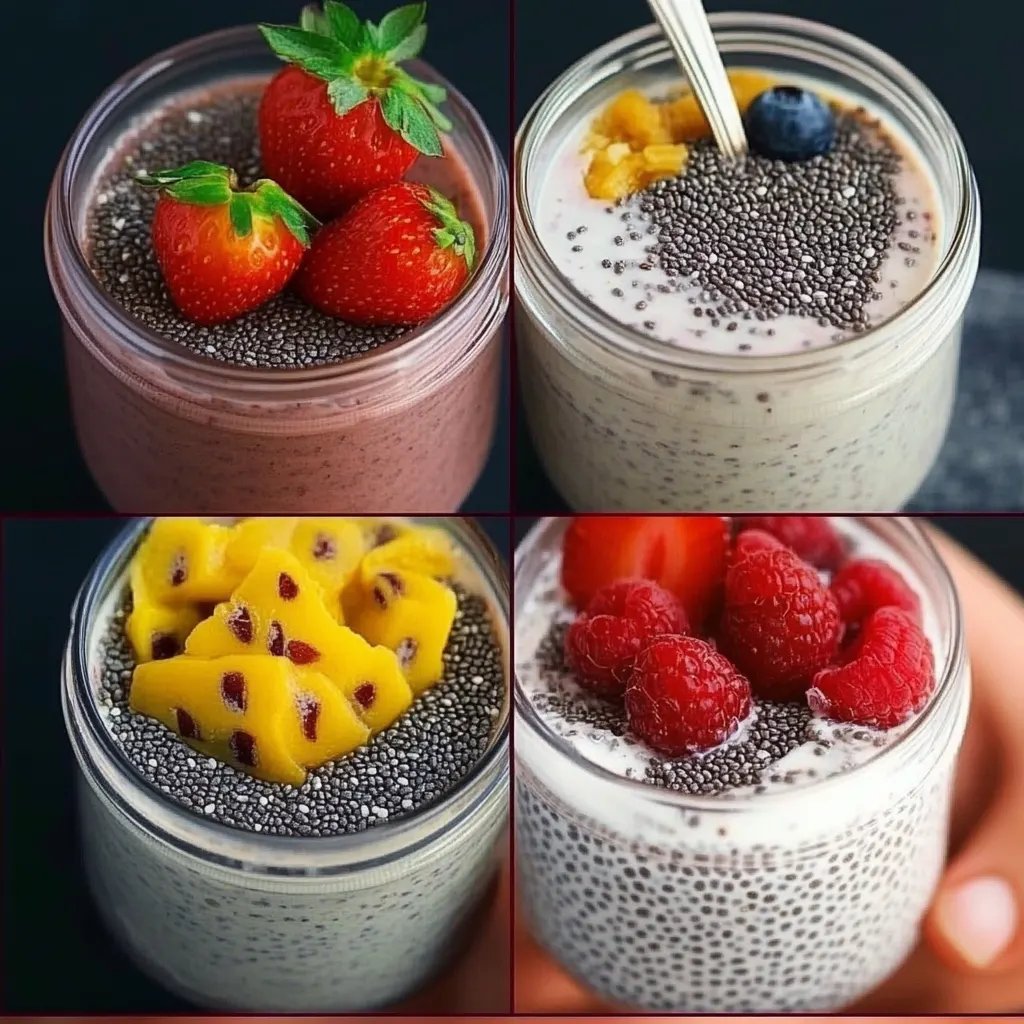 Chia Pudding 4-Ways