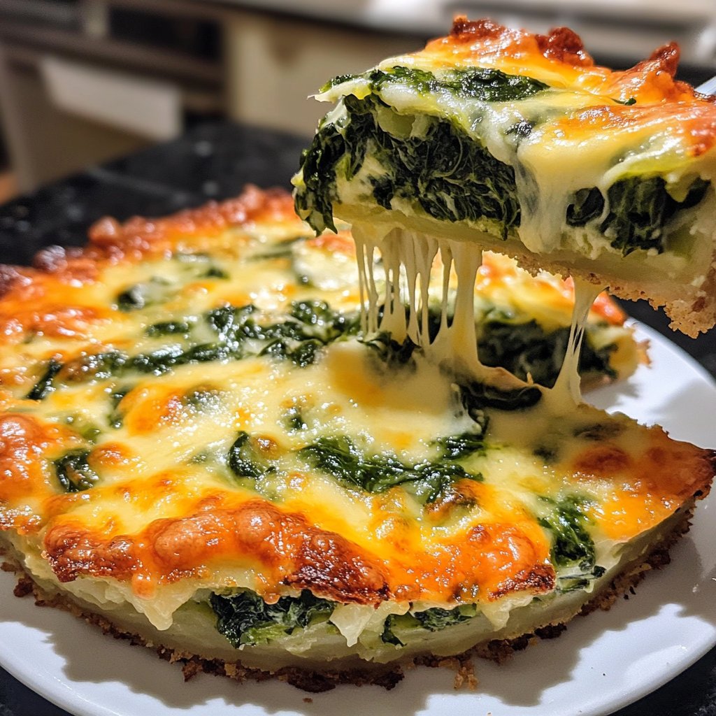 Kartoffelauflauf mit Spinat