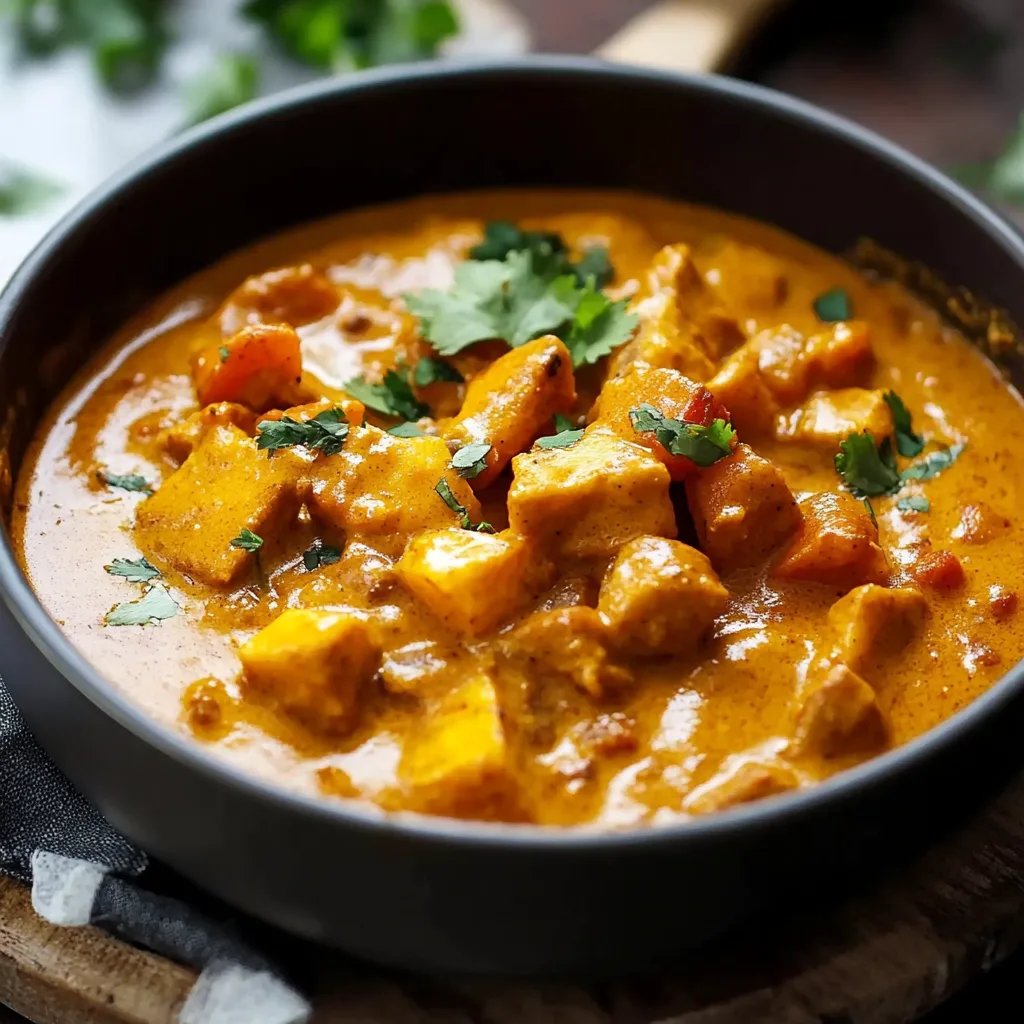 Kürbis-Curry mit Kokosmilch