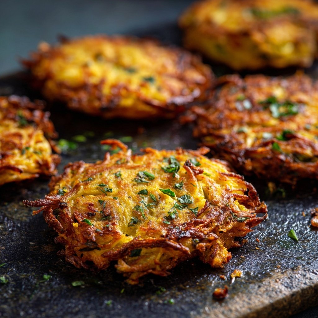 Blumenkohl Rösti Im Ofen
